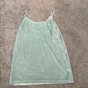 Blue Velvet Tank